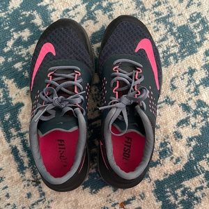 Women’s size 6.5 Nike sneakers pink and grey